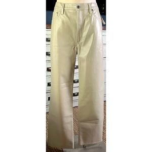 Anthropologie Agolde Leather Pants 32